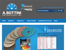 Tablet Screenshot of abottini.com